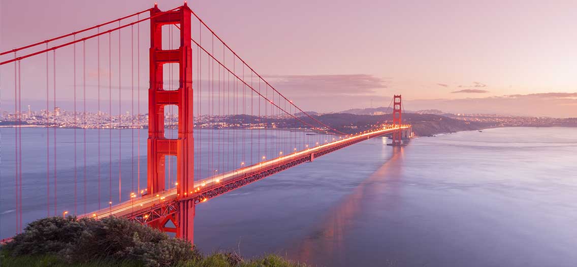 most Golde Gate Bridge v San Francisku