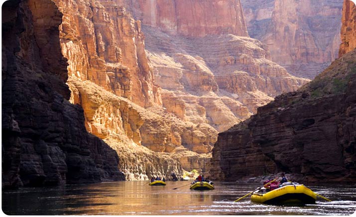 Rafting v Grand Canyonu