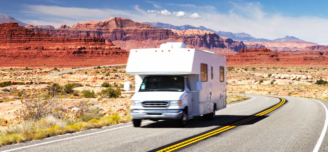Půjčení karavanů při dovolené v USA