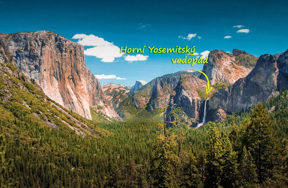 Horní Yosemitský vodopád