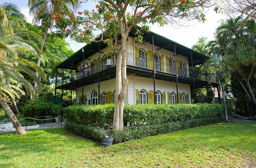 Ernest Hemingway - dům, do kterého se nastěhoval začátkem 30. let
