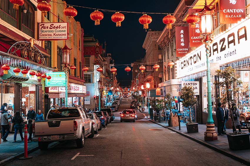 Chinatown v noci
