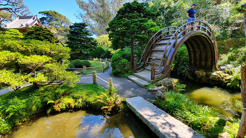 Japonská zahrada v Golden Gate parku