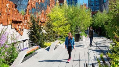 High Line - park v New Yorku