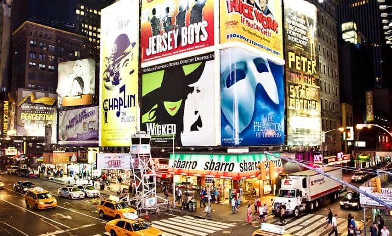Show na Broadway v New Yorku