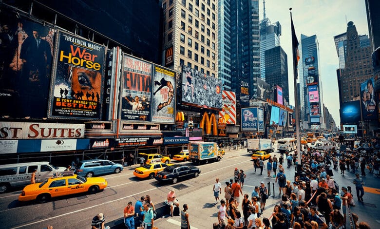 Times Square v New Yorku