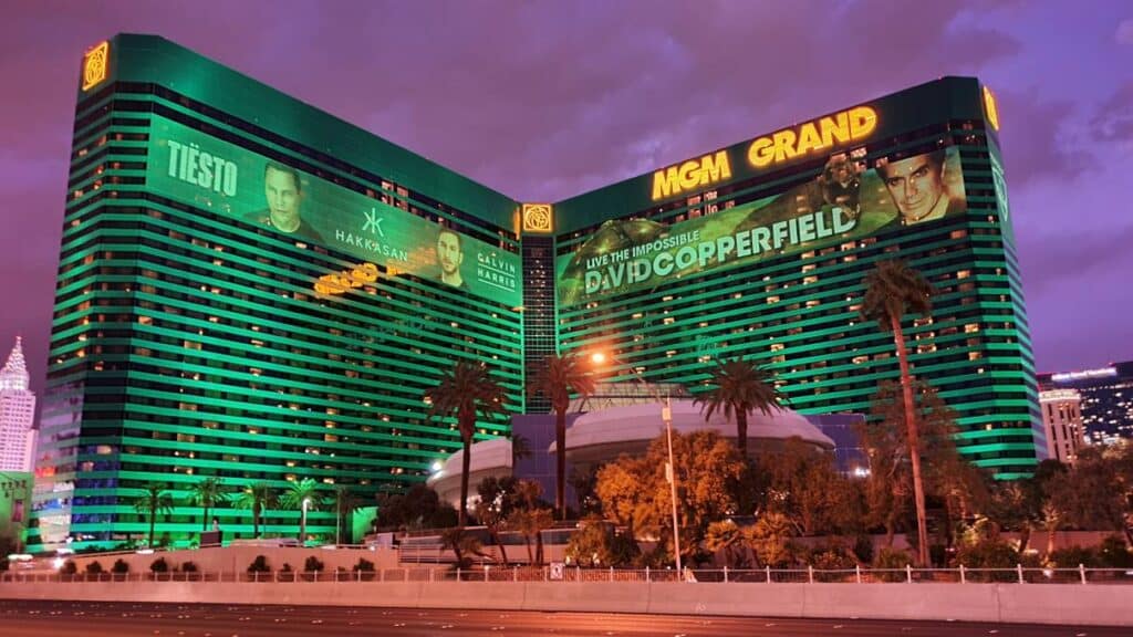 Slavný hotel MGM Grand